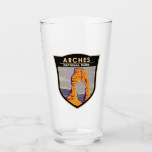 Arches National Park Delicate Arch Vintage Glass