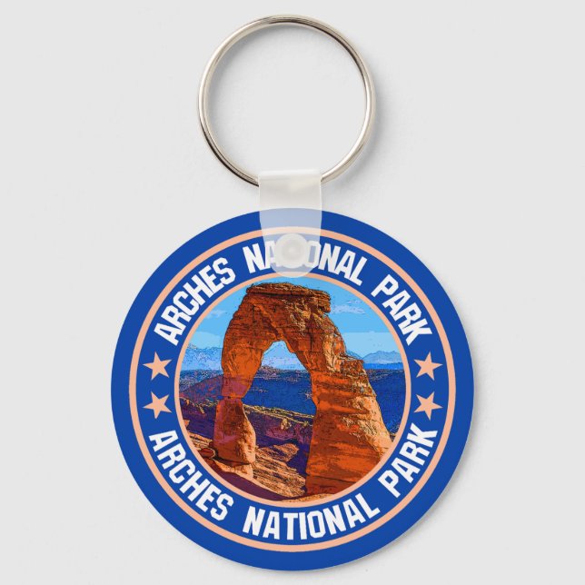 Arches National Park                               Key Ring (Front)