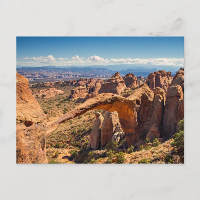 Arches National Park - Landscape Arch postcard (Front)