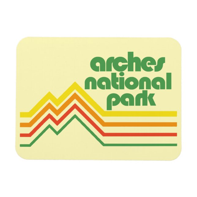 Arches National Park Magnet (Horizontal)