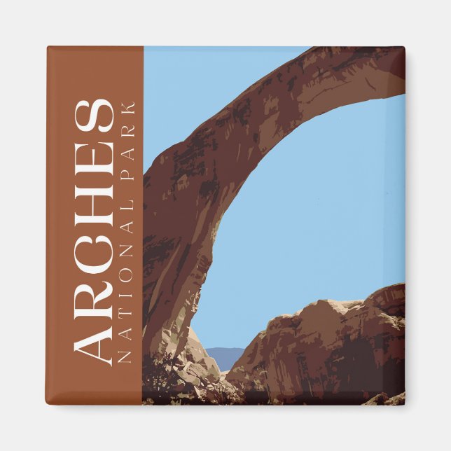 Arches National Park Magnet (Front)