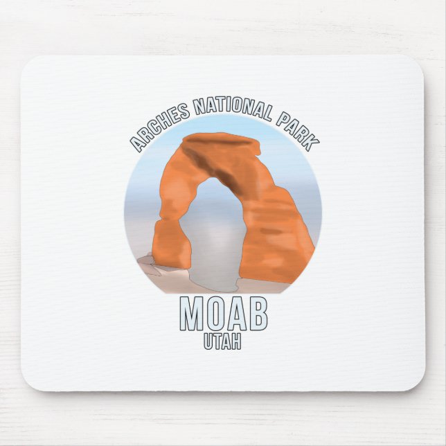 Arches National Park Moab Utah Mouse Mat (Front)