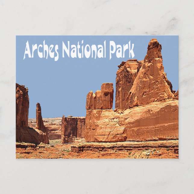 Arches National Park, Moab Utah Postcard (Front)