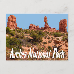 Arches National Park, Moab Utah Postcard
