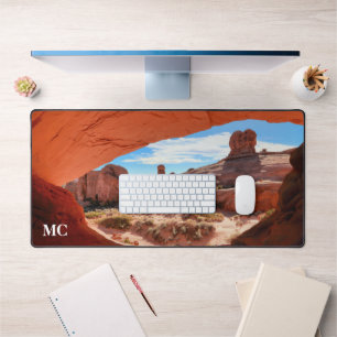 Arches National Park & Monogram Desk Mat