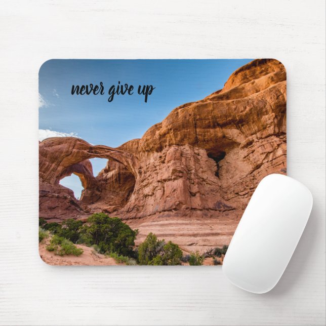 Arches National Park Mouse Mat (With Mouse)