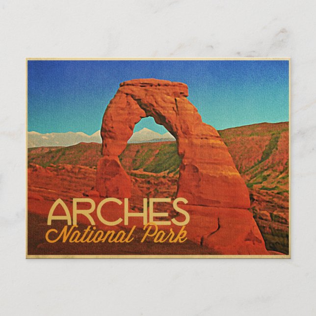 Arches National Park Postcard (Front)