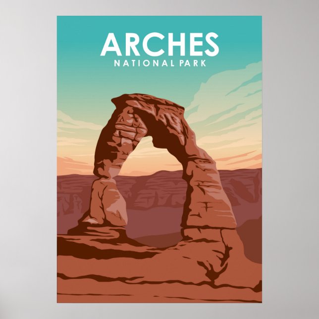 Arches National Park Poster (Front)