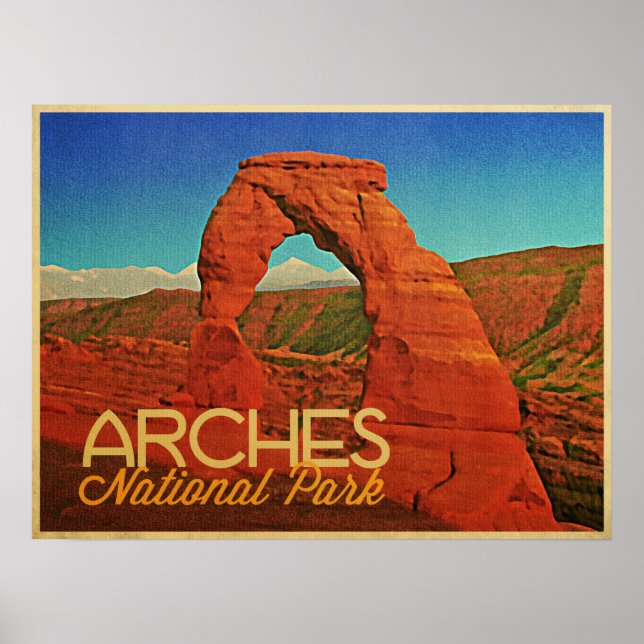 Arches National Park Poster (Front)