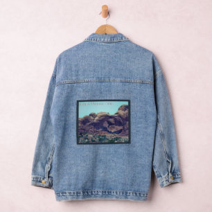Arches National Park Poster Denim Jacket