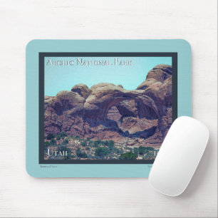 Arches National Park Poster Mouse Mat