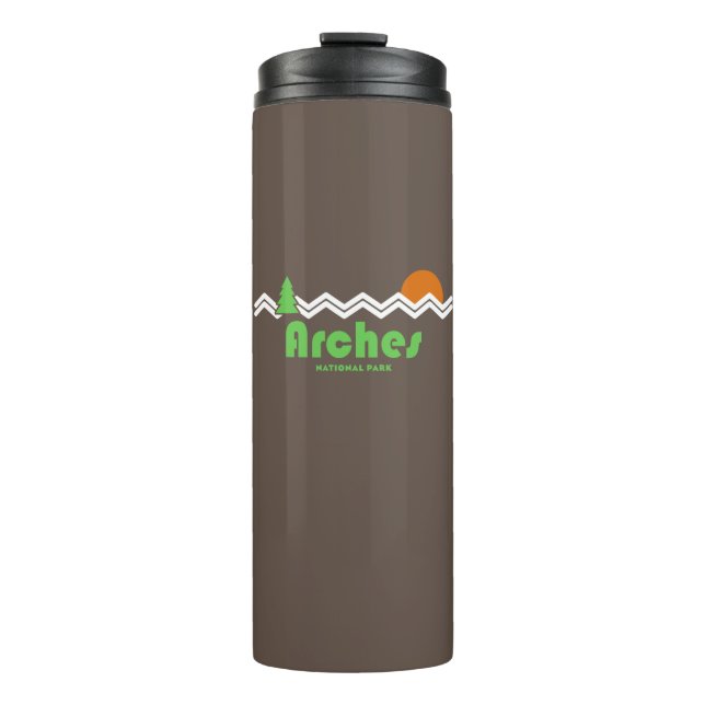 Arches National Park Retro Thermal Tumbler (Front)