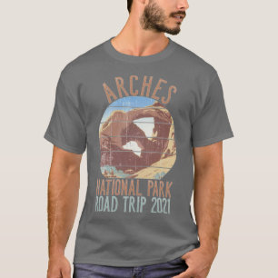 ARCHES NATIONAL PARK ROAD TRIP 2021 Double Arch 1 T-Shirt