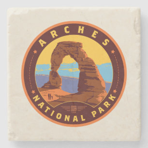 Arches National Park Stone Coaster