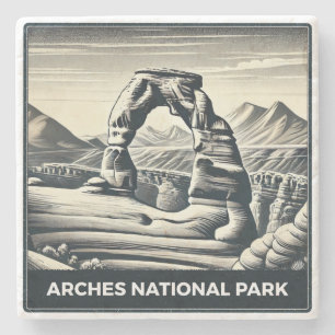 Arches National Park Stone Coaster