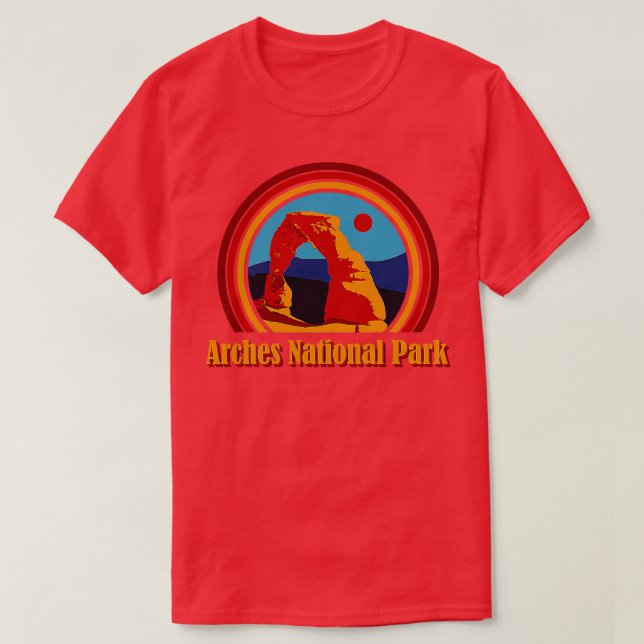 Arches National Park T-Shirt (Design Front)