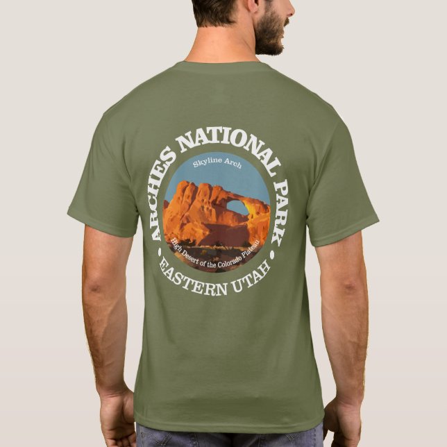 Arches National Park T-Shirt (Back)