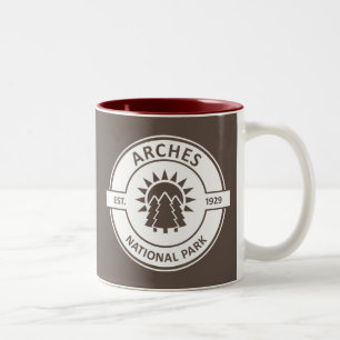 Arches National Park Two-Tone Coffee Mug