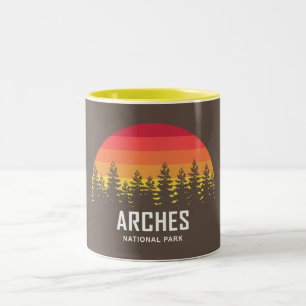 Arches National Park Two-Tone Coffee Mug