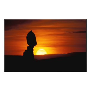 Arches National Park, UT Balance Rock at Photo Print