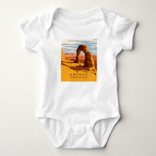 Arches National Park Utah Baby Bodysuit