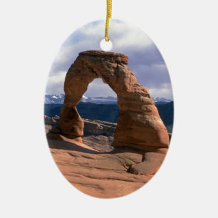 Arches National Park, Utah Ceramic Tree Decoration