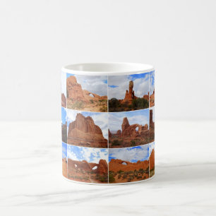 Arches National Park, Utah, Collage Mug