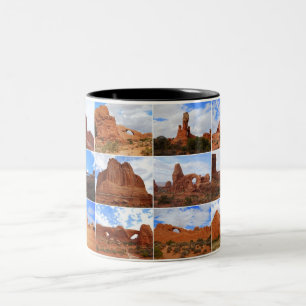 Arches National Park, Utah, Collage Mug