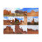 Arches National Park, Utah, Collage, Postcard