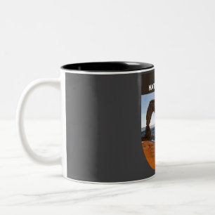 Arches National Park - Utah Delicate Two-Tone Coffee Mug