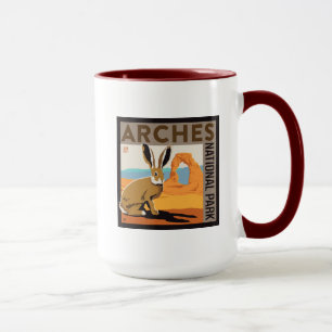 Arches National Park, Utah   Jackrabbit Mug