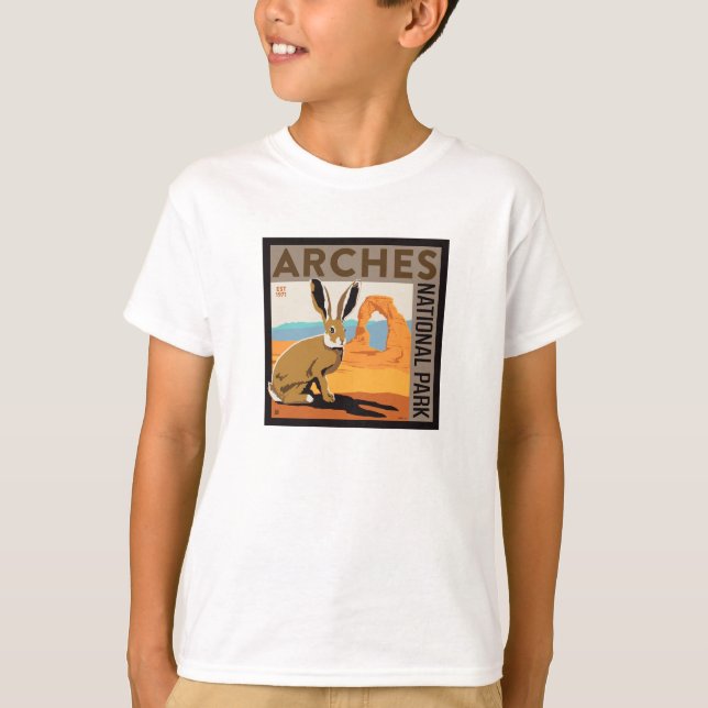 Arches National Park, Utah | Jackrabbit T-Shirt (Front)