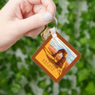 Arches National Park Utah Key Ring