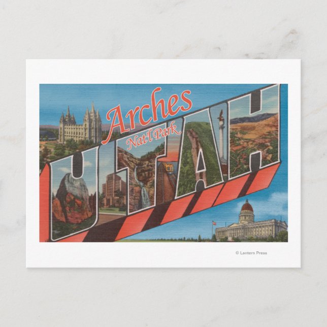 Arches National Park, Utah - Large Letter Postcard (Front)