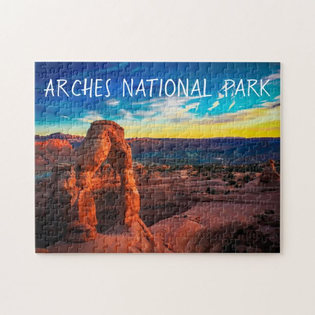 Arches National Park Utah Souvenir Travel Jigsaw Puzzle (Horizontal)
