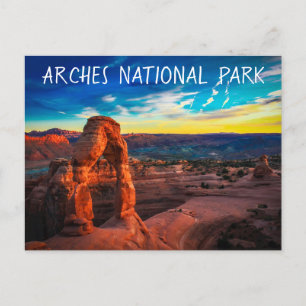 Arches National Park Utah Souvenir Travel Postcard