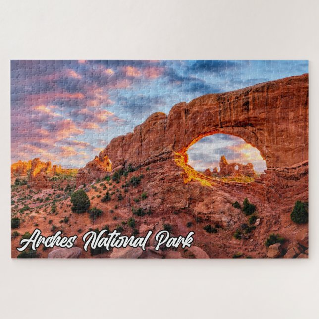 Arches National Park, Utah, United States Jigsaw Puzzle (Horizontal)