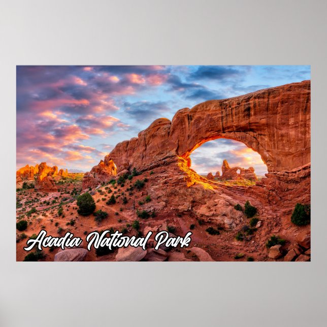 Arches National Park, Utah, United States Poster (Front)