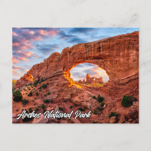 Arches National Park, Utah, USA Postcard