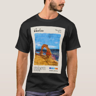 Arches National Park Vintage Travel T-Shirt