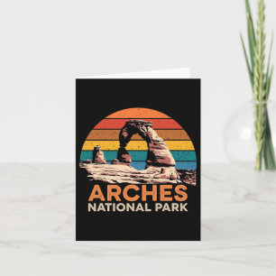 Arches National Park Vintage Utah Vintage National Card