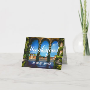Arches of Italy Elegant Thank You Note