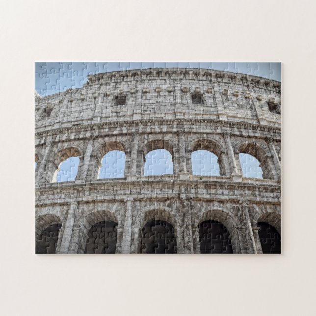 Arches of the Roman Colosseo Puzzle (Horizontal)