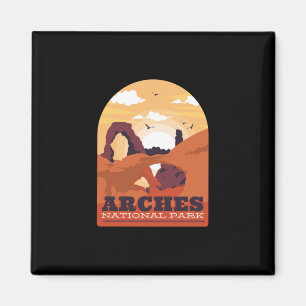 Arches park magnet