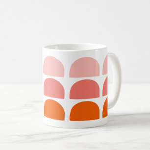 Arches Pink Coral Orange Coffee Mug