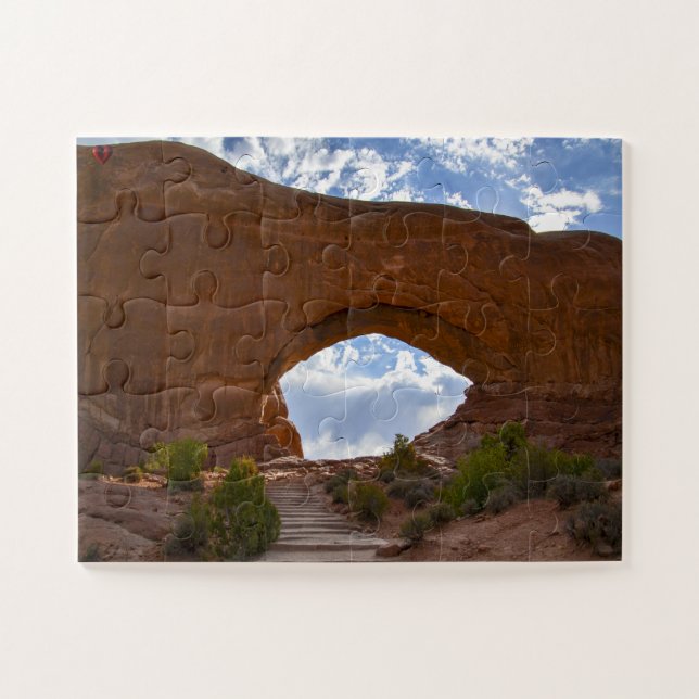 Arches Rock Formation Jigsaw Puzzle (Horizontal)