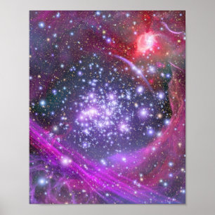 Arches star cluster poster