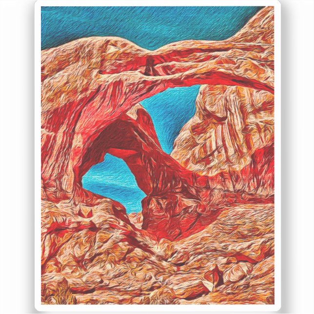 Arches Vinyl Sticker (Front)