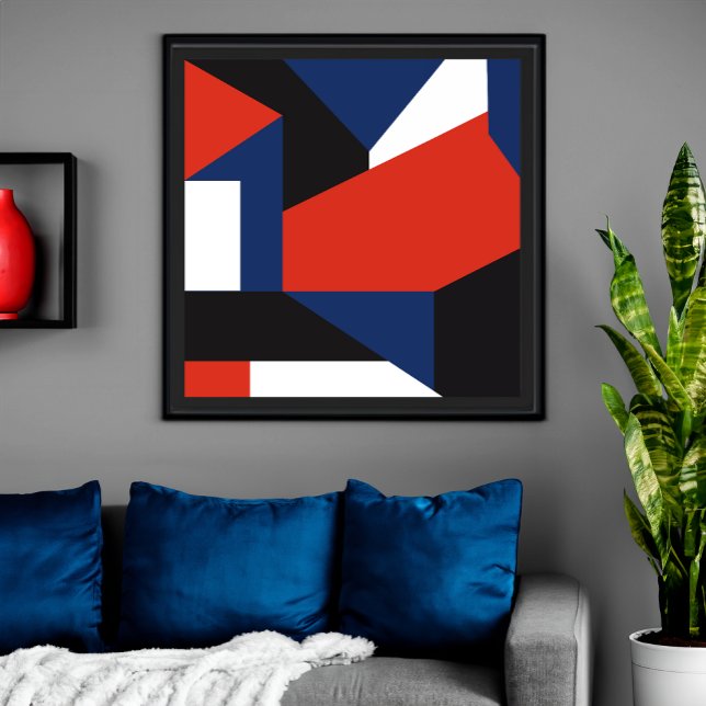 Archetypal Geometric Abstract Art Canvas Print (Creator Uploaded)