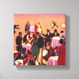 Archibald Motley Art Deco Canvas Print